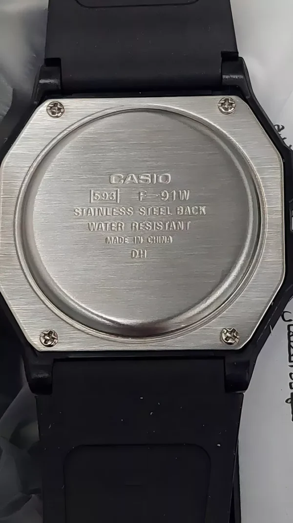 Reloj Casio F91-W DH89: Clásico, Funcional y Duradero - Imagen 3