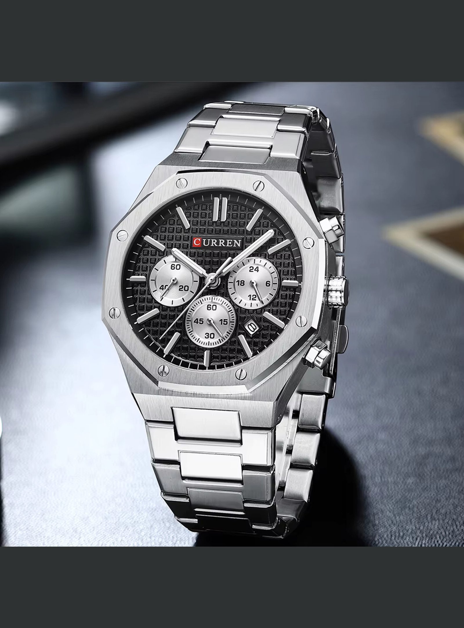 Reloj Curren 8440-2 Cronógrafo - Imagen 4