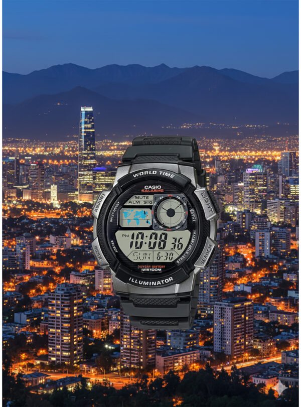 Casio AE-1000W-1BV DH95– Precisión Global y Estilo Deportivo (copia) - Imagen 6