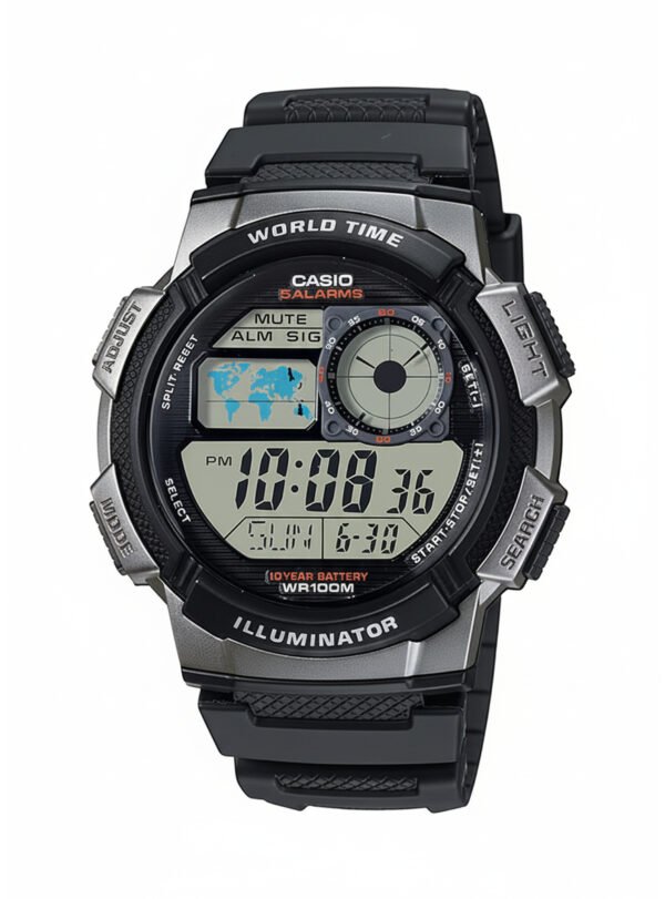 Casio AE-1000W-1BV DH95– Precisión Global y Estilo Deportivo (copia) - Imagen 2