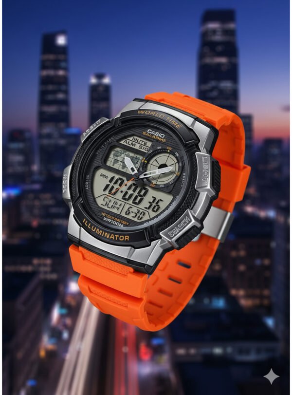 Casio AE-1000W-4BV DH224 – Precisión Global y Estilo Deportivo - Imagen 3