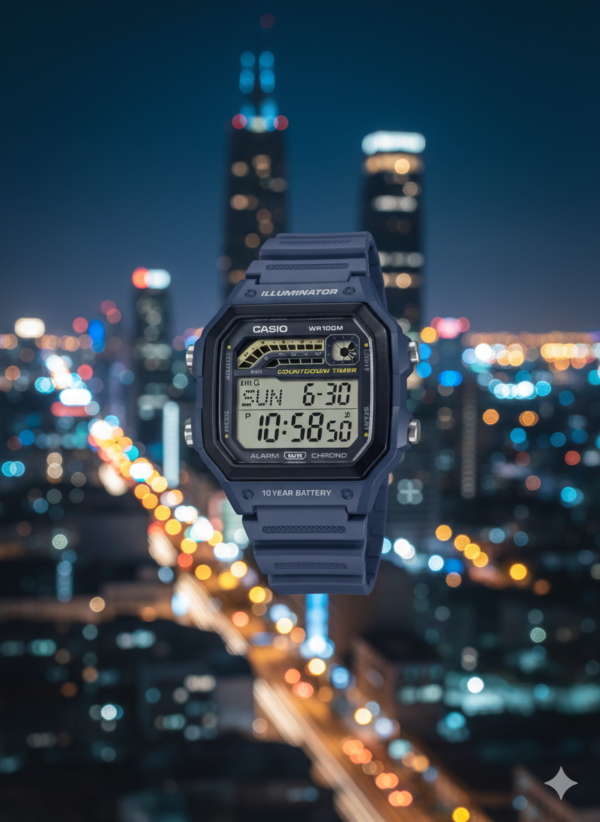 Casio WS-1600H-2AV – Reloj digital - Imagen 5