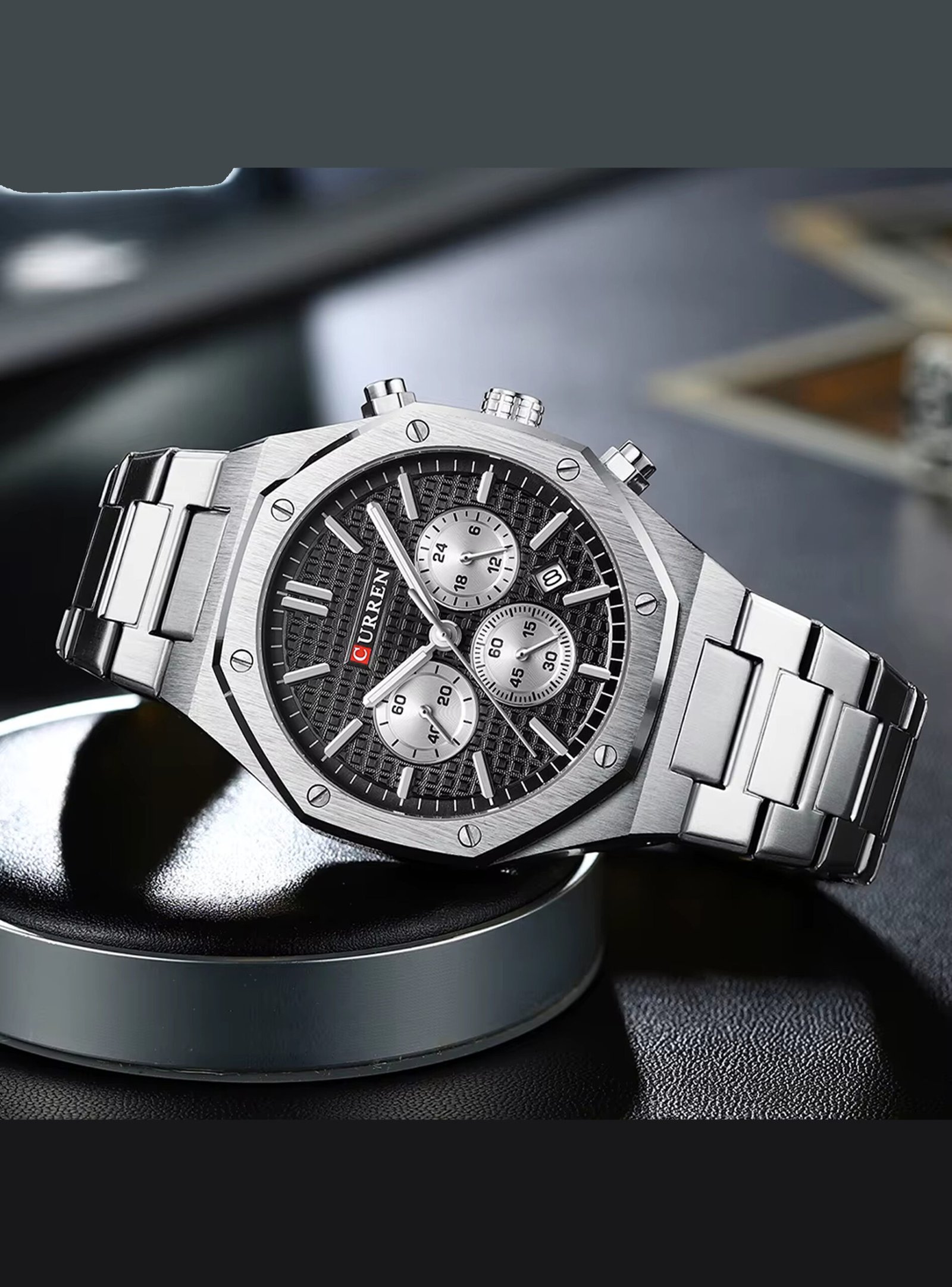 Reloj Curren 8440-2 Cronógrafo - Imagen 2